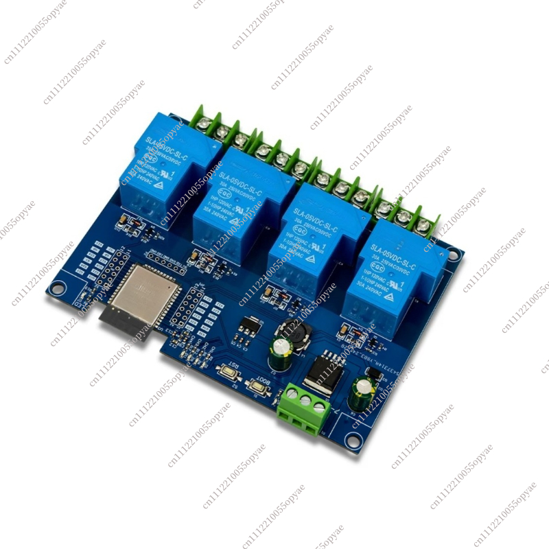 Smart Home Esp32 - ESP32E Entwicklungsboard 4-Kanal 30A Relaismodul, WLAN