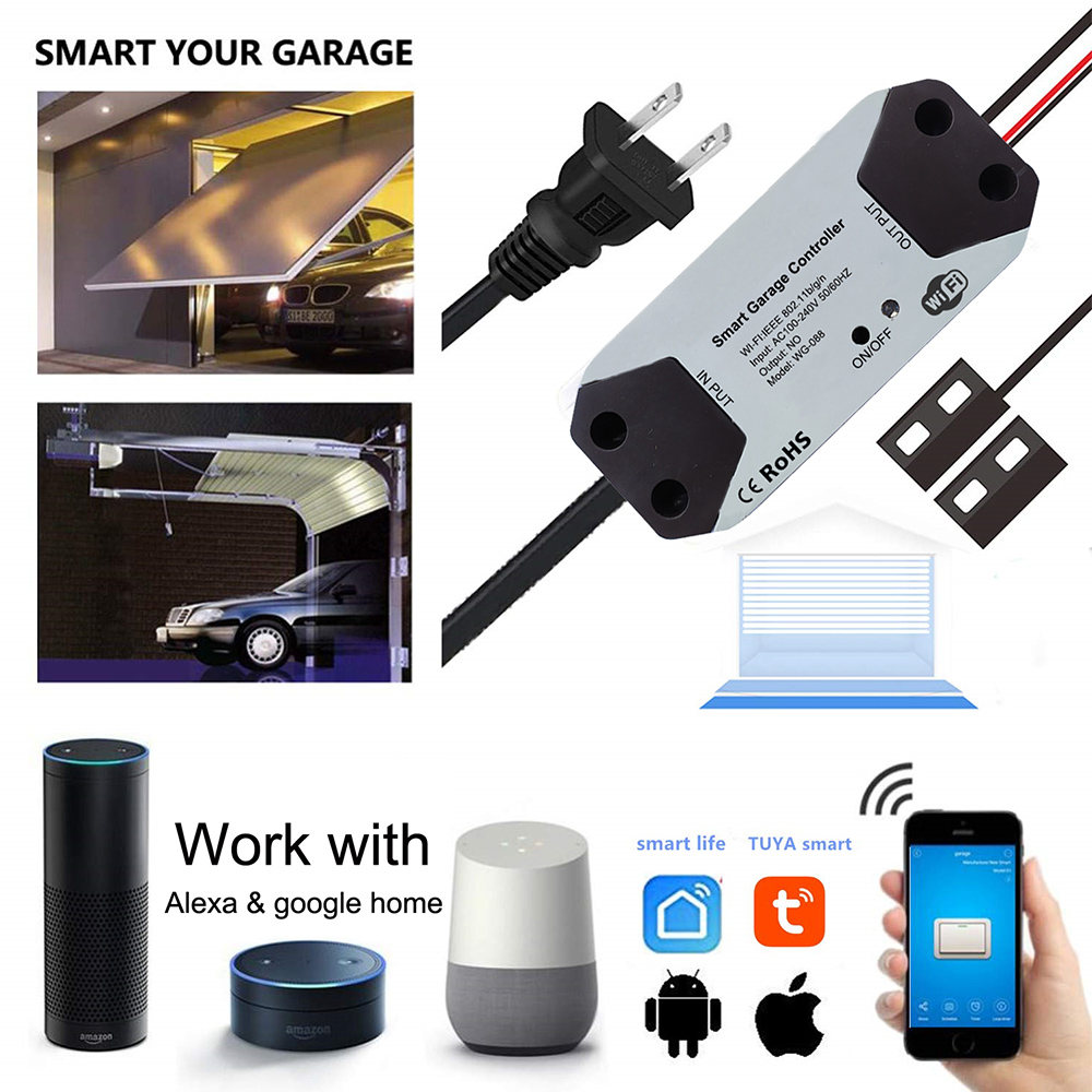 Smart Home Hub Samsung - WiFi-Schalter Smart Garagentor öffner Controller arbeiten