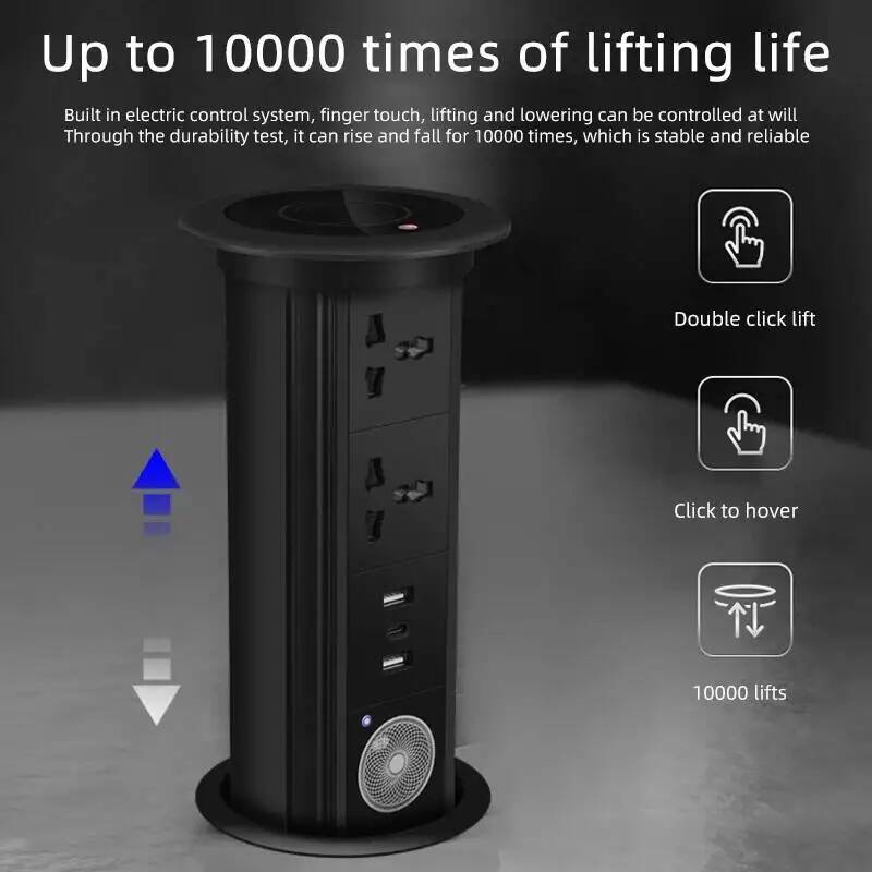 Smart Home Utilities - Herepow Automatische Pop-Up-Steckdose EU FR UK