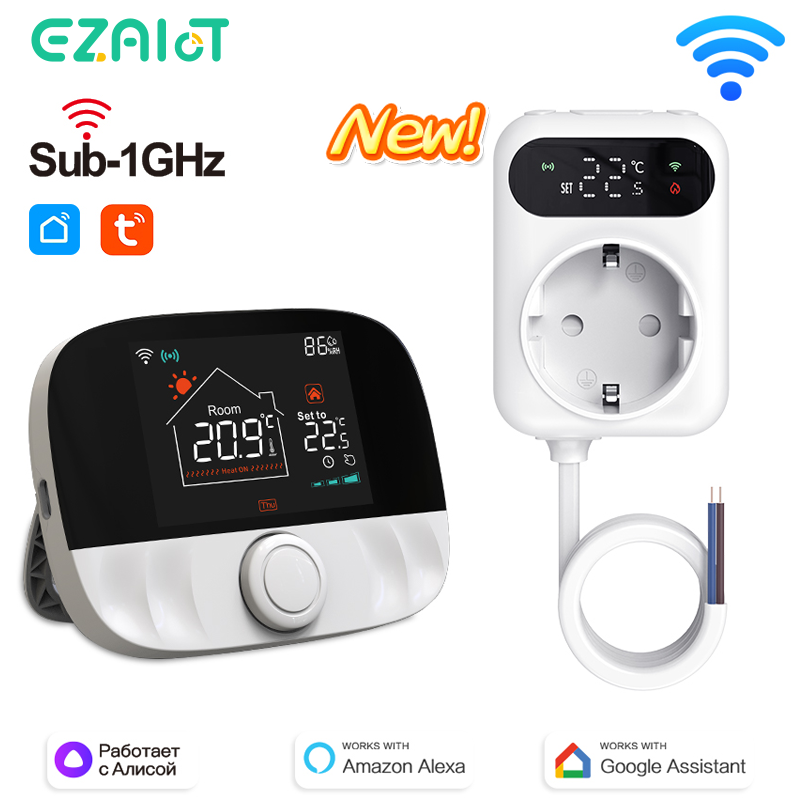 Smart Wall Socket - Tuya WiFi Smart Thermostat Wasser Gas