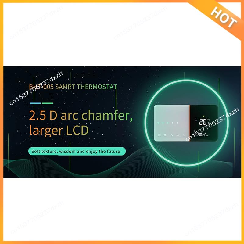 Smart Home Thermostat - A43M Smart Wifi Thermostat für Wasser-/Bodenheizung,