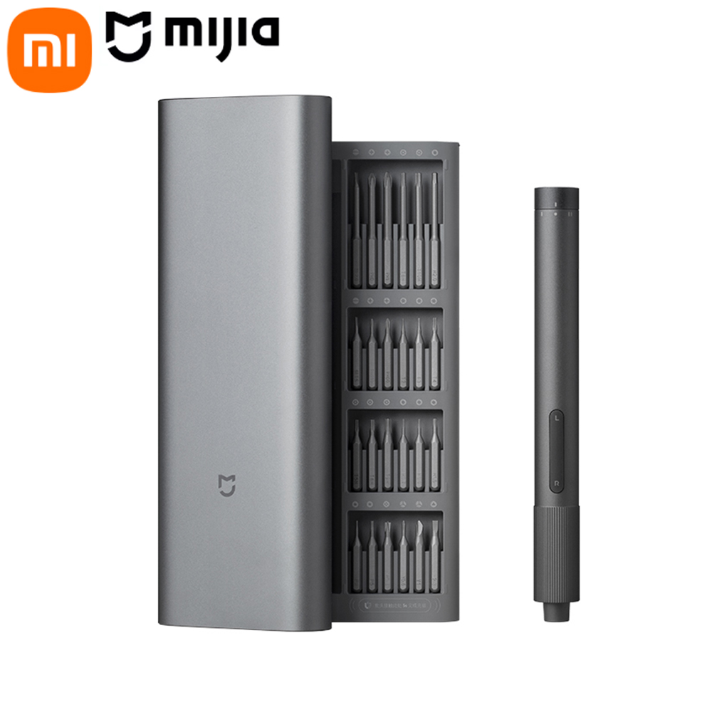 Smart Home Future - Xiaomi Mijia Elektrisches Präzisions-Schraubendreher-Set mit Magnetfuß,