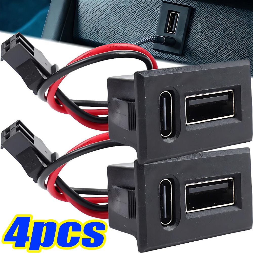 Smart Home Utilities - Dualer USB-C-Buchsenanschluss 20V/3A Kupferkabel Ersatz für