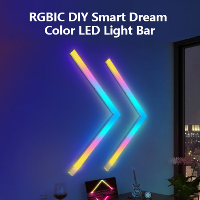 Smart Home Wifi - EE1 WLAN-Musik-LED-Streifen zum Selbermachen, RGB, farbenfroh,