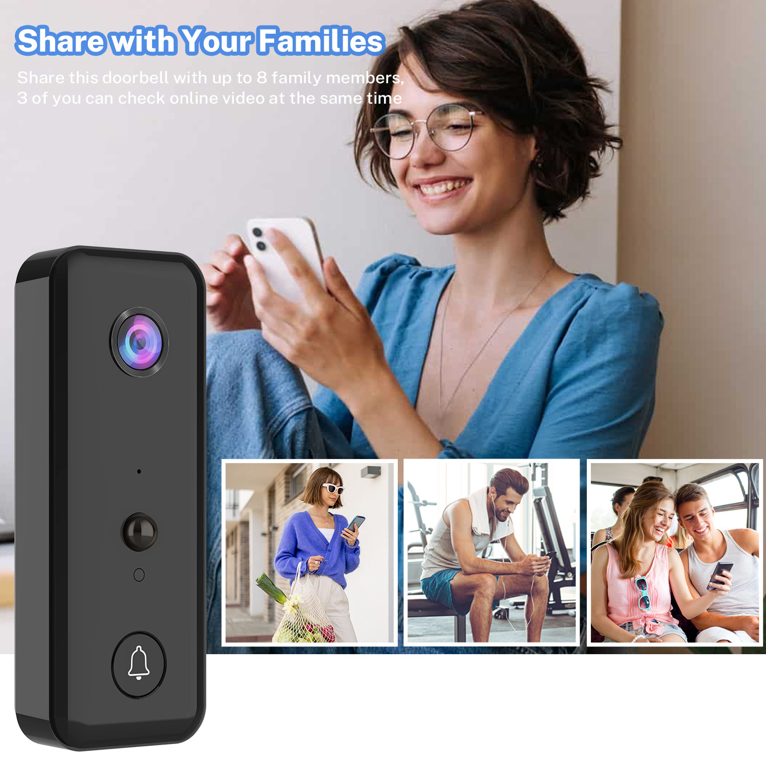 720P Aiwit APP Cloud-Speicher  – Wifi Doorbell Camera Bewertung und Preis