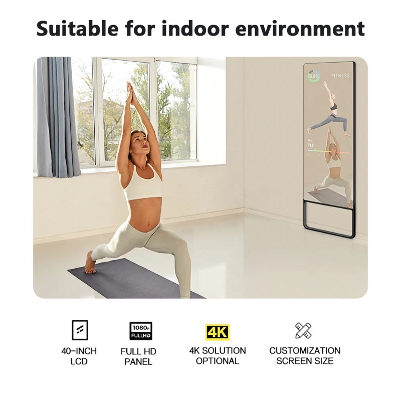Digitaler Virtueller Interakti – Smart Home Gym Mirror Bewertung und Preis