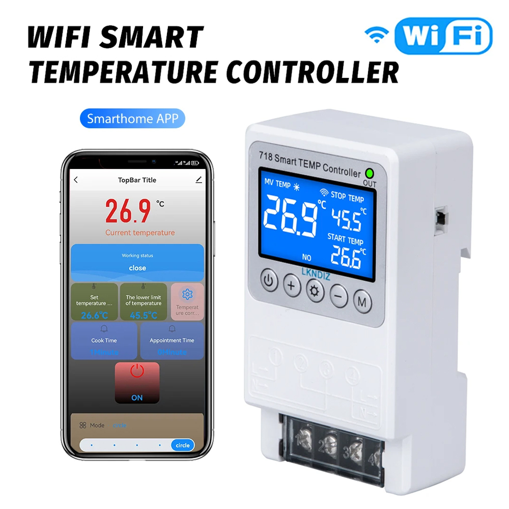 Temperatur Smart WIFI Controll – Smart Home Thermostat Bewertung und Preis