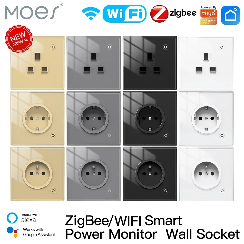 Moes ZigBee Wand steckdose WiF – Smart Wall Socket Bewertung und Preis