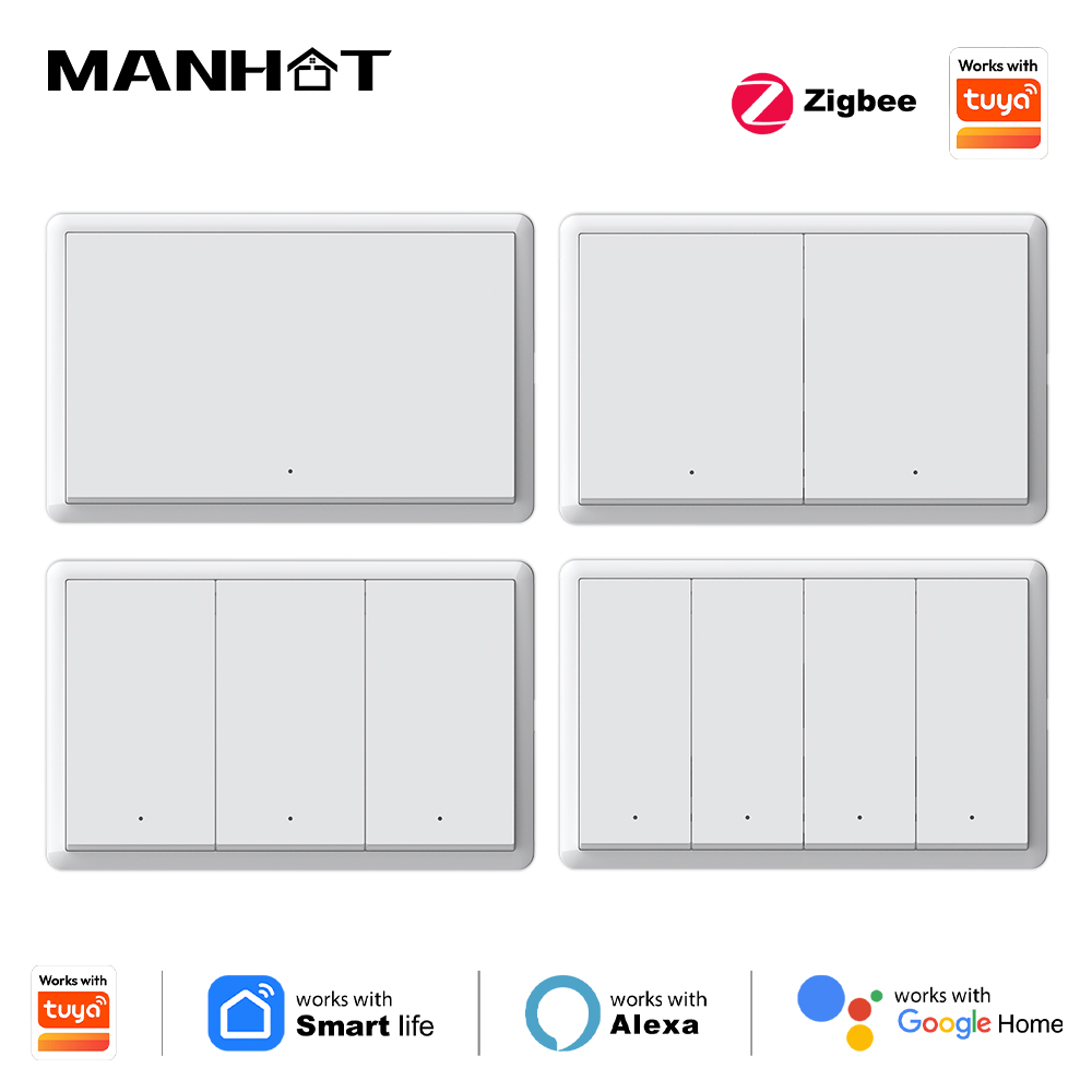 Manhot Smart Zigbee Schalter,  – Smart Home Yale Bewertung und Preis