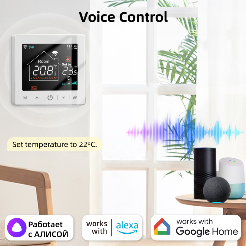 Smart Home Wifi Thermostat Tuy – Smart Home Thermostat Bewertung und Preis