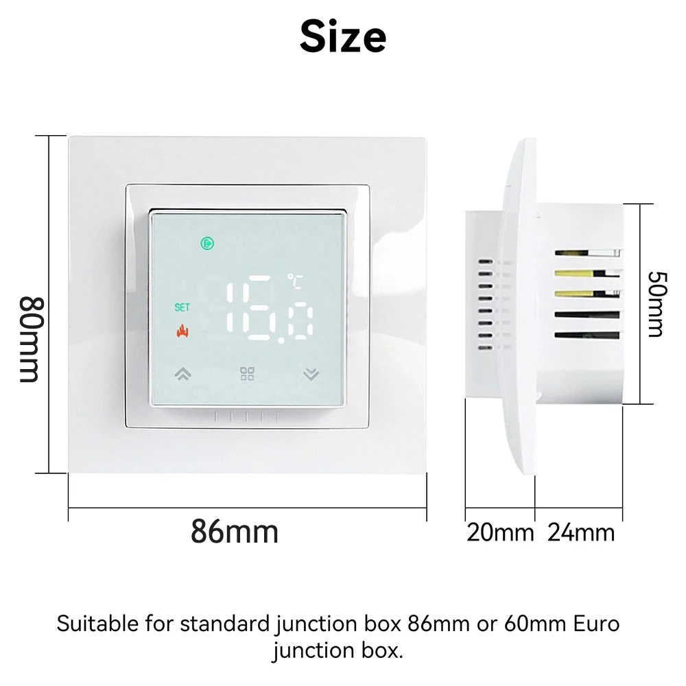 Smart Wifi MK08 Thermostat Fer – Smart Home Thermostat Bewertung und Preis