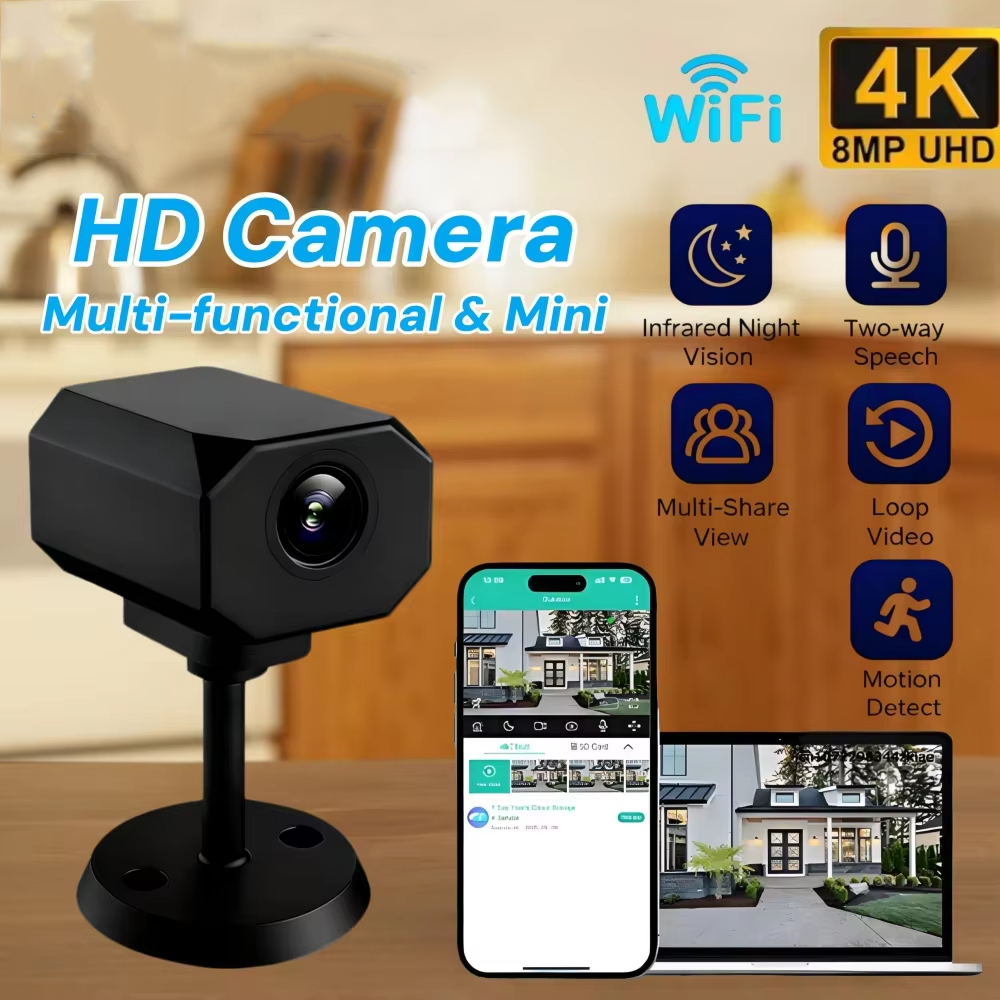 4K HD WiFi-Überwachungskamera  – Smart Home Internet Bewertung und Preis