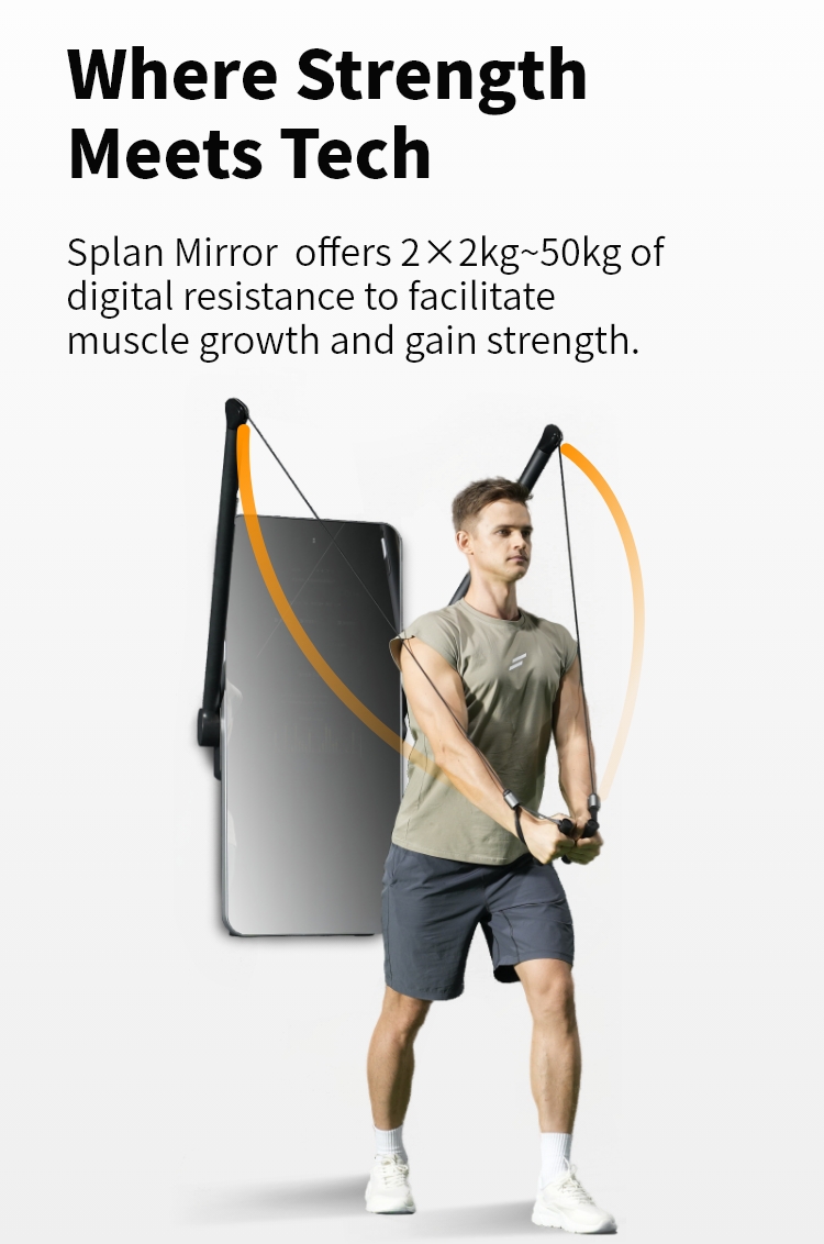 Hochwertiger Smart-Trainer mit – Smart Home Gym Mirror Bewertung und Preis