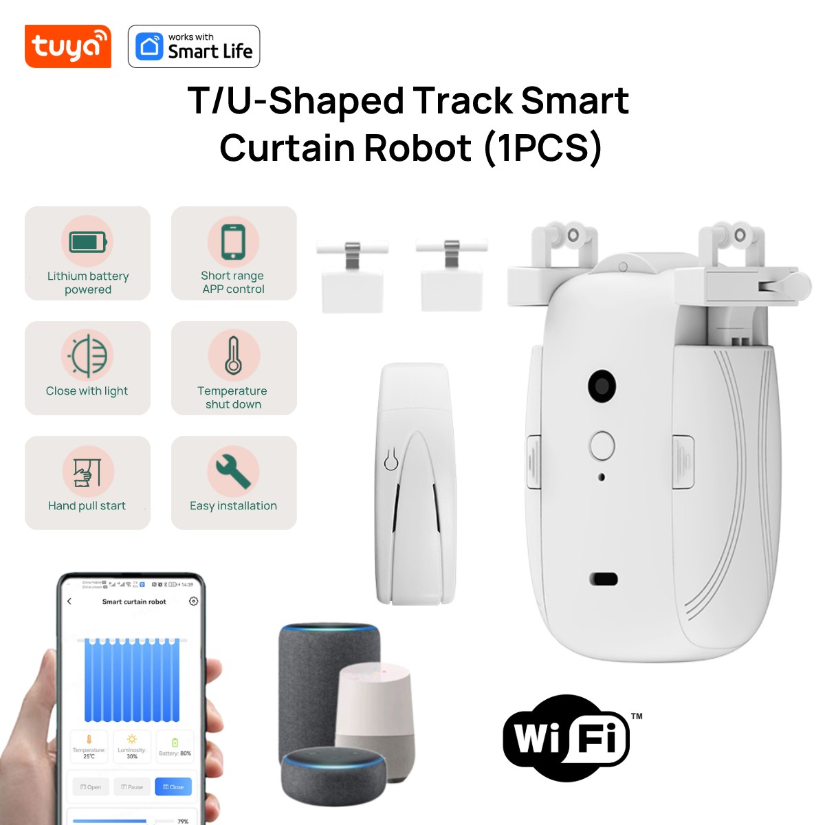 Tuya Smart Wifi Vorhang Robote – Smart Home Gira Bewertung und Preis