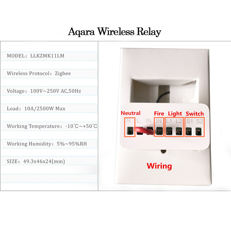 Original Aqara Smart Zweiwege- – Smart Home Future Bewertung und Preis