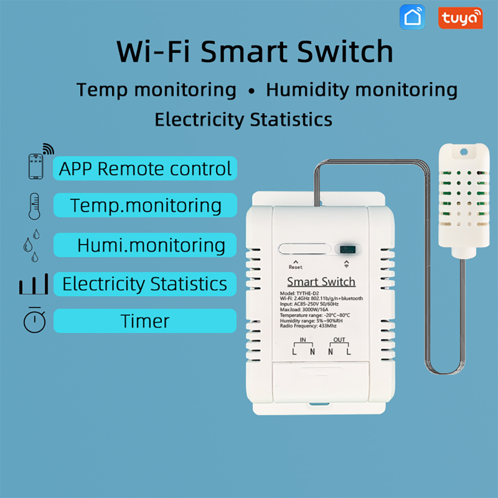 WiFi TH-16 Switch Tuya Wireles – Smart Home Thermostat Bewertung und Preis