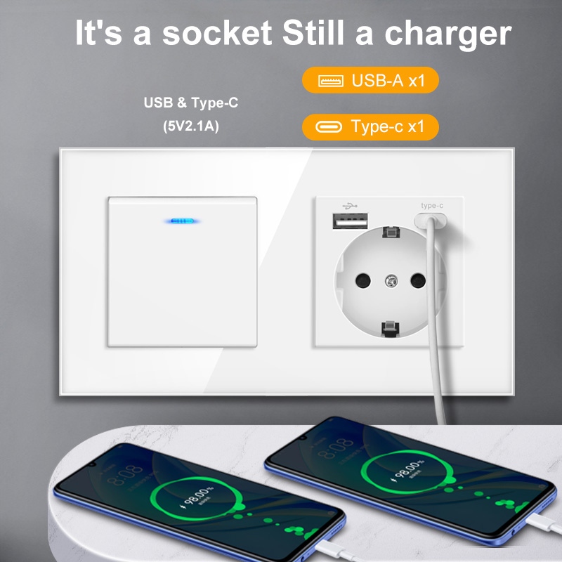 Europäische Union Deutschland  – Smart Wall Socket Bewertung und Preis