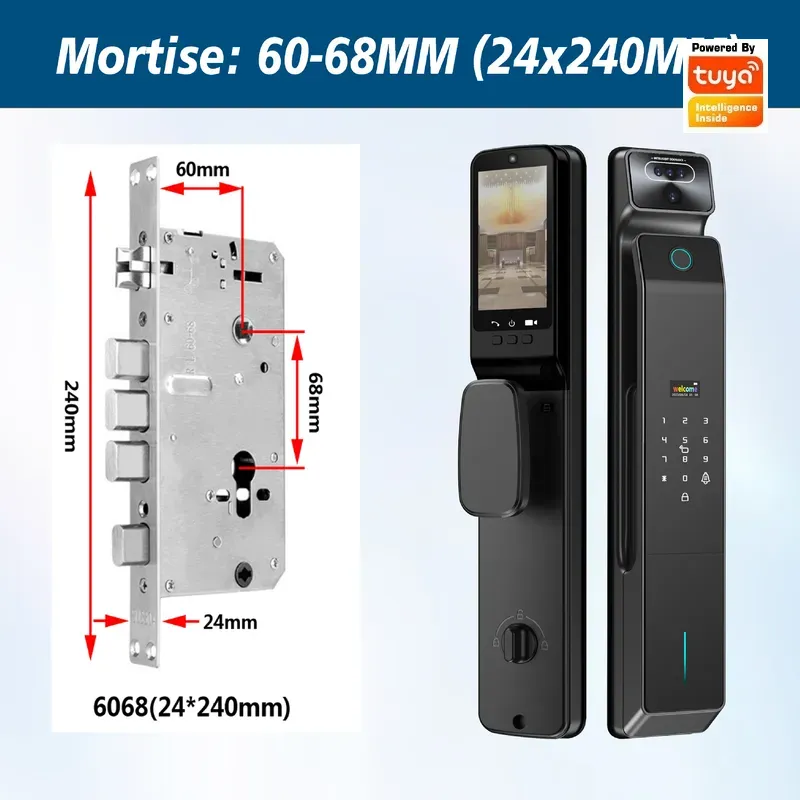 Tuya Passwortschloss Visuelle  – Wifi Doorbell Camera Bewertung und Preis
