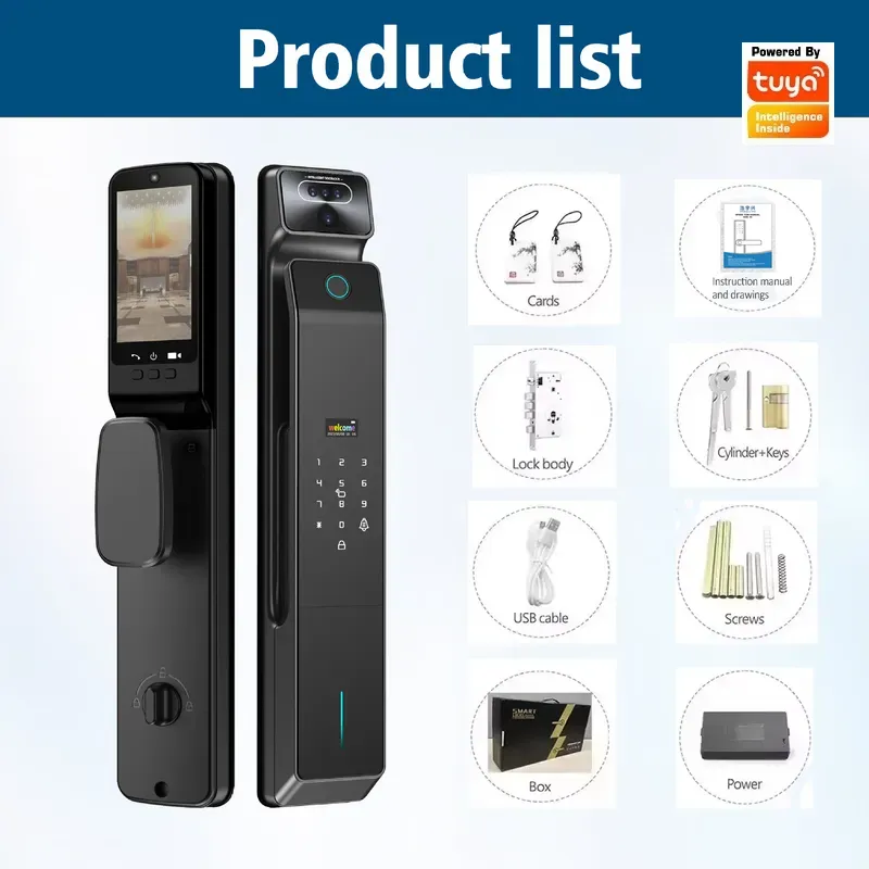 Tuya Passwortschloss Visuelle  – Wifi Doorbell Camera Bewertung und Preis