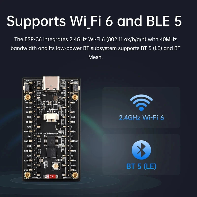 ESP32-C6 1,9-Zoll-LCD-Bildschi – Smart Home Esp32 Bewertung und Preis