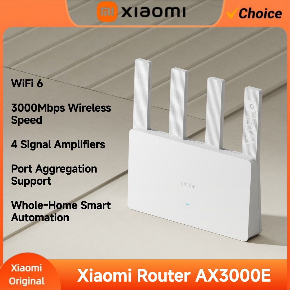 Xiaomi AX3000E WiFi 6 Router 3 – Smart Home Future Bewertung und Preis