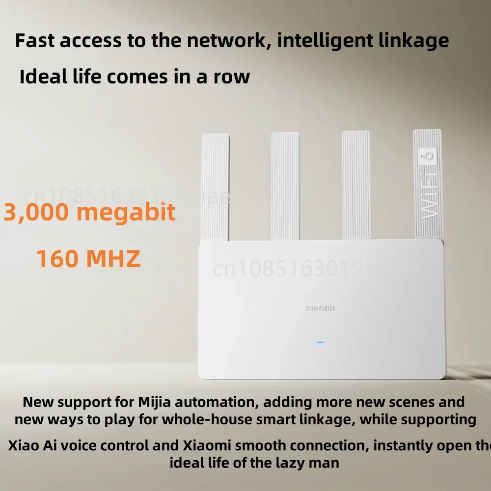 Xiaomi AX3000E WiFi 6 Router 3 – Smart Home Future Bewertung und Preis