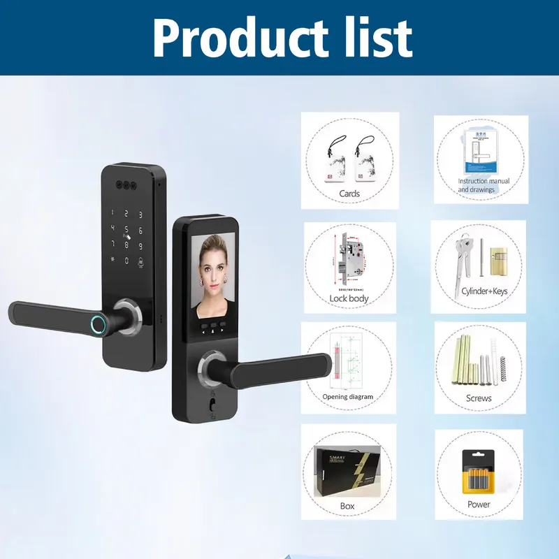 Haushalts-Gesichtserkennungssc – Wifi Doorbell Camera Bewertung und Preis