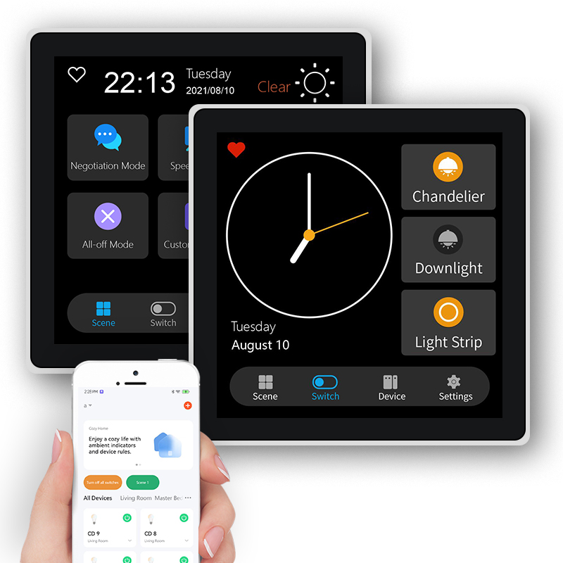 FUERS 4-Zoll-Touchscreen, mult – Smart Wall Socket Bewertung und Preis