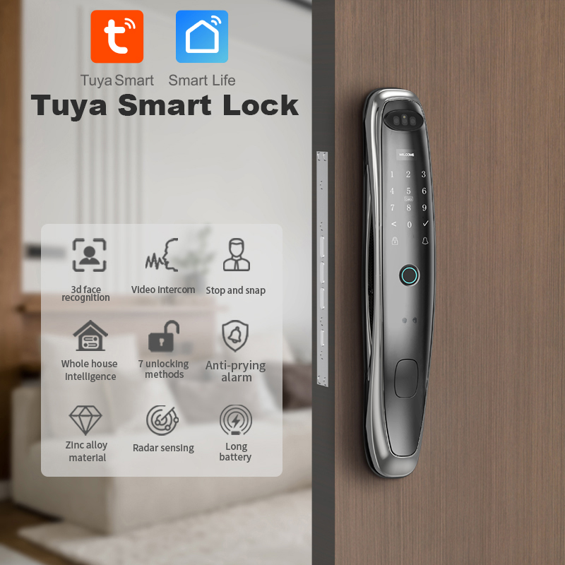 Tuya WiFi Kamera Smart Lock 3D – Wifi Doorbell Camera Bewertung und Preis