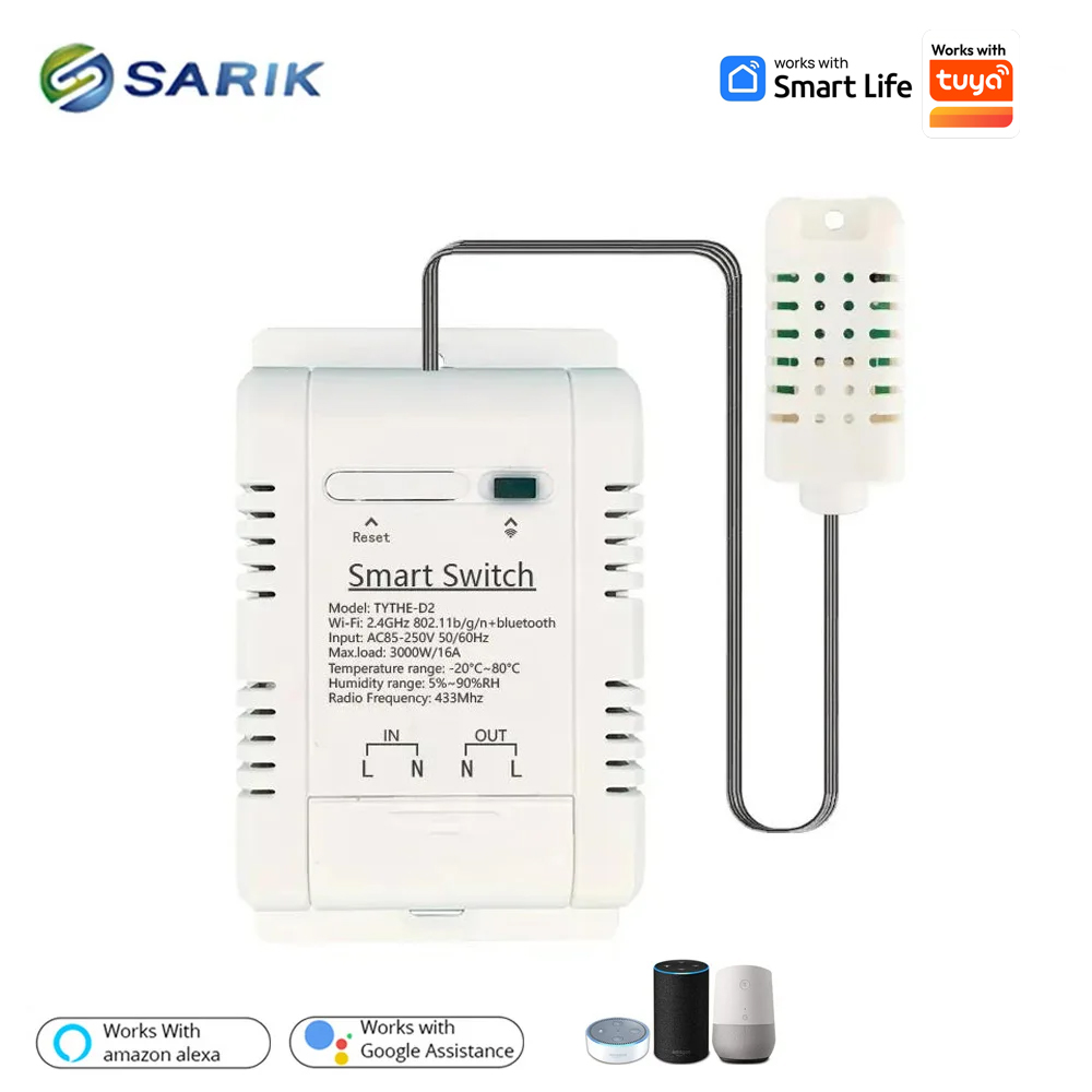 Kompatibel mit Tuya 16A 3000W  – Smart Home Thermostat Bewertung und Preis