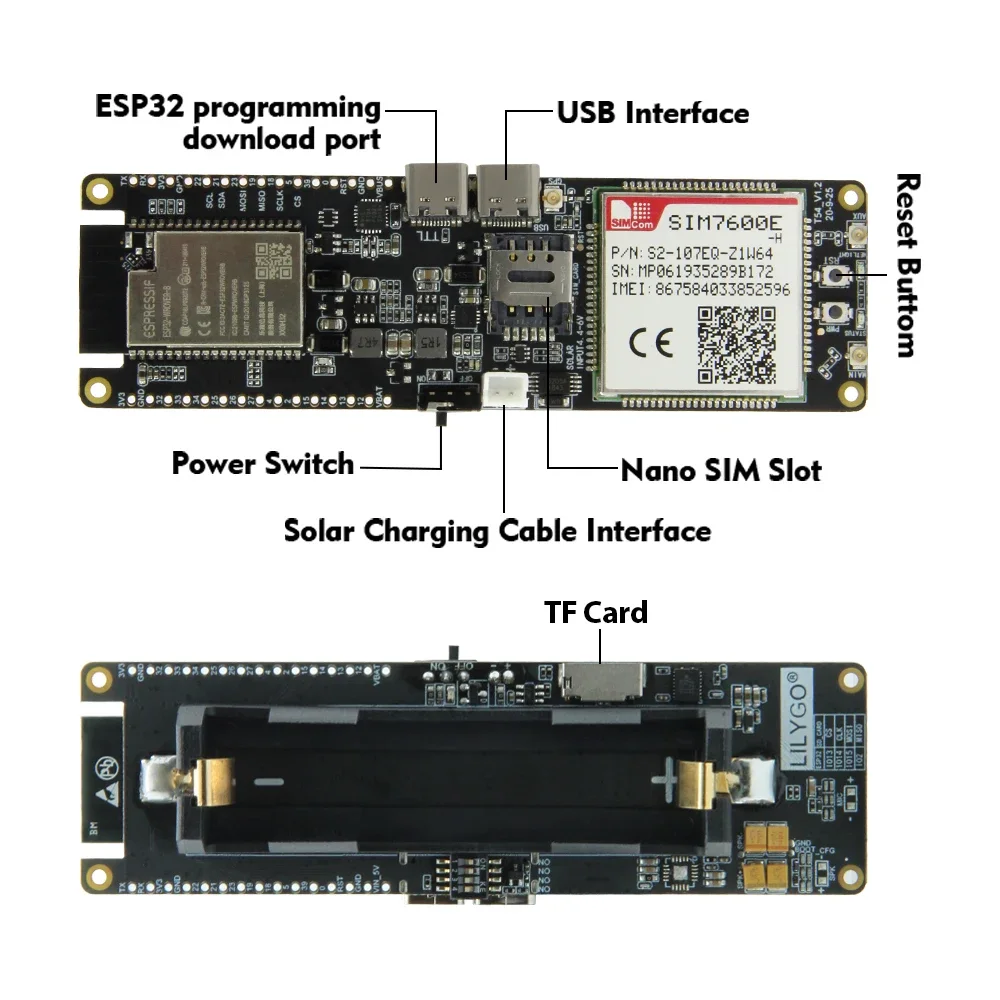 AUF LAGER LILYGO T-SIM7600G-H  – Smart Home Esp32 Bewertung und Preis