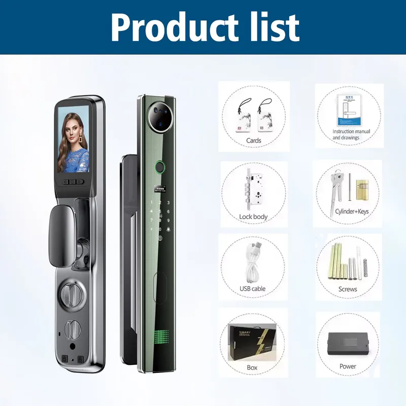 Passwort-Kombinations-Entriege – Wifi Doorbell Camera Bewertung und Preis