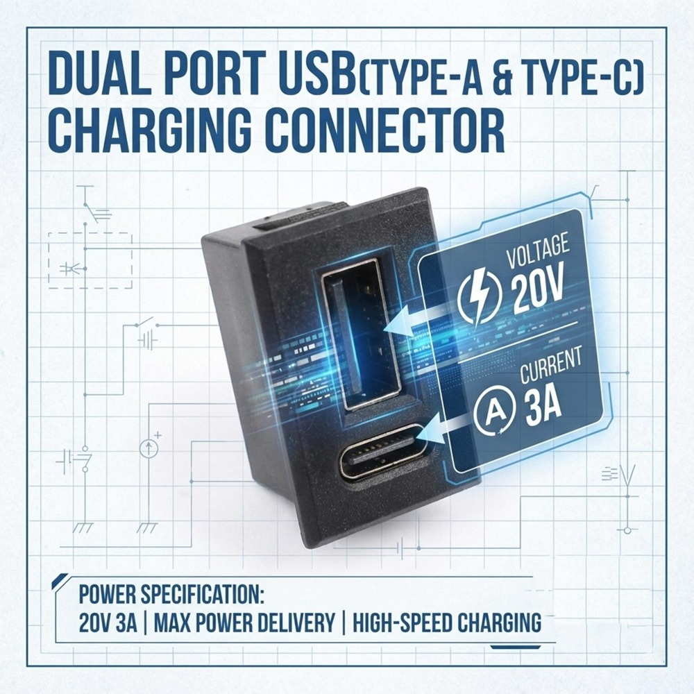 Dualer USB-C-Buchsenanschluss  – Smart Home Utilities Bewertung und Preis