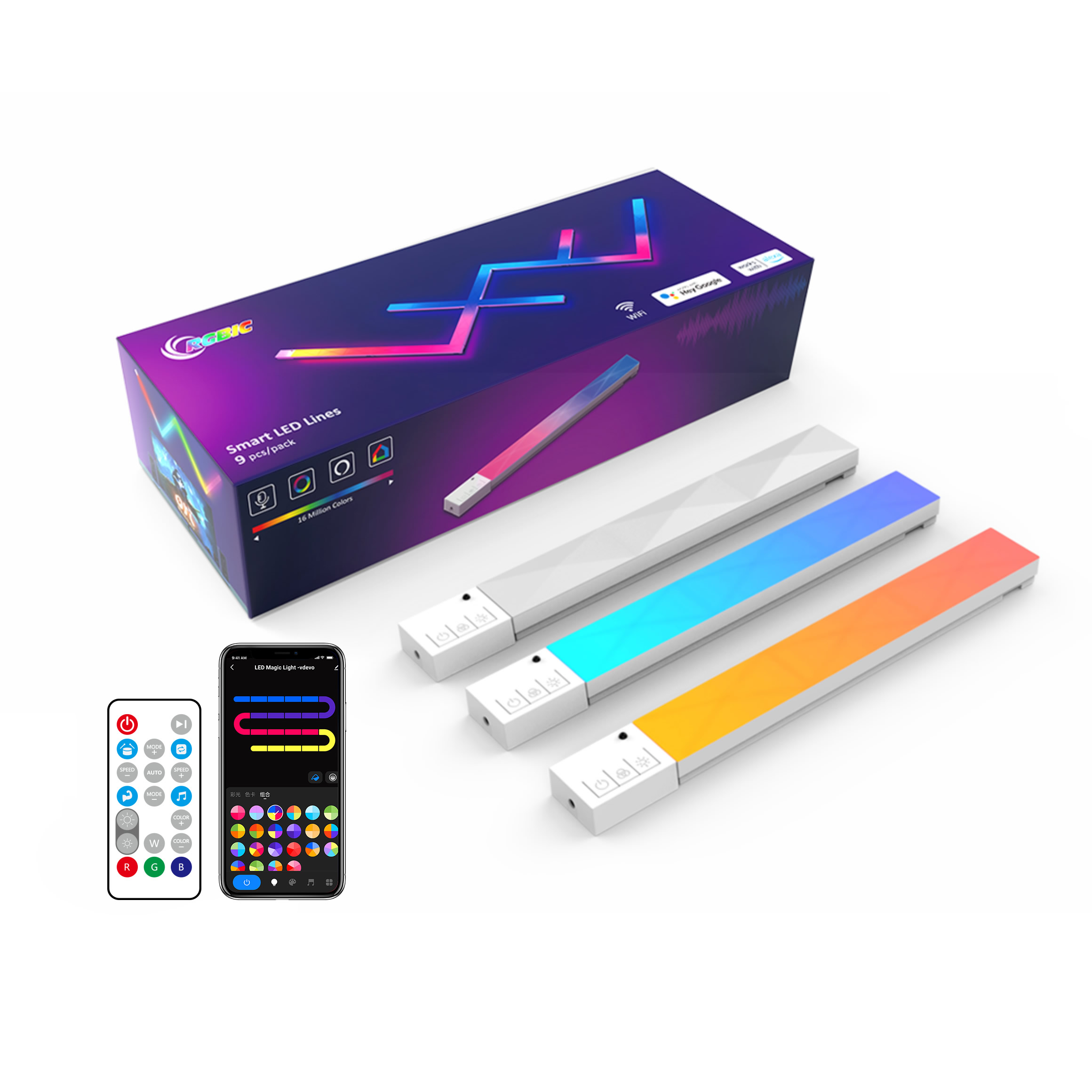 EE1 WLAN-Musik-LED-Streifen zu – Smart Home Wifi Bewertung und Preis